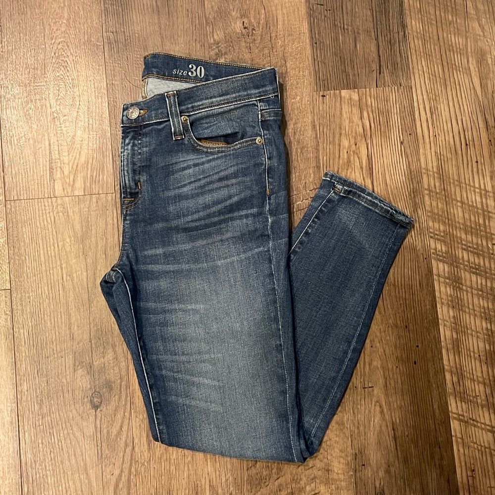 J. Crew Toothpick skinny jeans women’s size 30